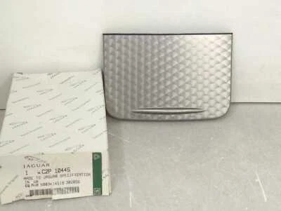 New OEM Genuine Jaguar Console Ash Tray Cover 2007-2015 XK XKR LR044071 aluminum - Image 1 of 4