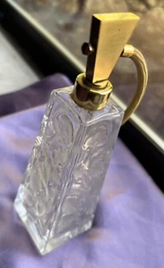 Art Deco:: Etched Crystal Perfumer::Bulb Intact::Great Condition!! - Picture 1 of 7