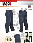 Men Motorcycle Motorbike Denim Jeans Trouser Pants with Protective Lining Black