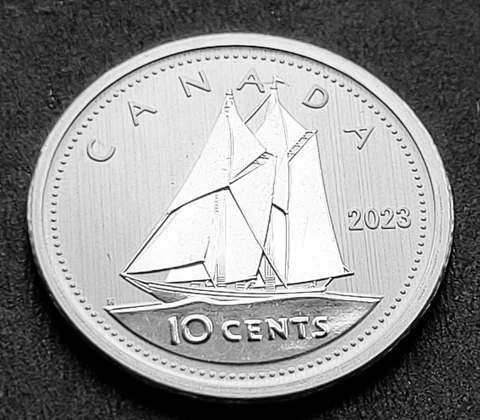 ***  CANADA  10  CENTS  2023  *** SPECIMEN *** Cover