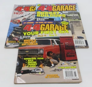 4x4 GARAGE Magazine lot of 3 Issues 2007 2006 2004 - Imagen 1 de 7