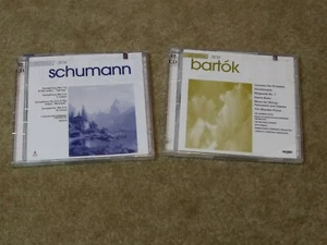 2 New Double Disc Classical CDs Bartok "Dance Suite" & Schumann "Symphonies 1-4" - Bild 1 von 7