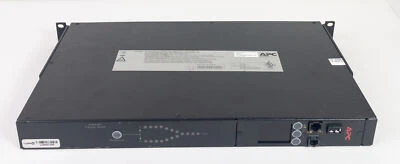 APC AP4433 Rack Automatic Transfer Switch ATS 208V 12A 1U 12 Outlets - Image 1 of 4