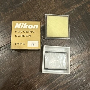[Mint] Nikon Focusing Screen Type B w/Case And Box Japan - Picture 1 of 5