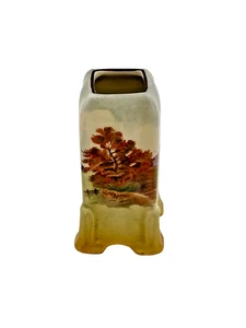 Royal Doulton Series Ware English Cottages Vase D4987 Issued 1930 Vintage - Picture 1 of 4