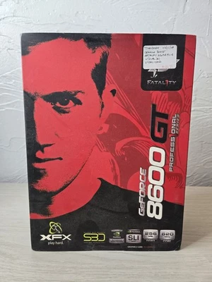 SEALED Vintage Fatal1ty GeForce 8600 GT Graphics Card Profess1onal Series 256MB - Image 1 of 4