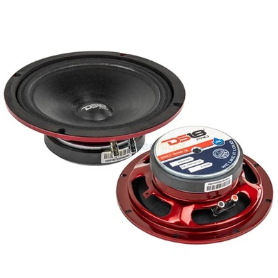 Altavoces de gama media DS18 PRO-SM8.2 8" para motocicleta 500 W máximo 2 ohmios clasificación IP66 paquete de 2 Foto 1 de 4