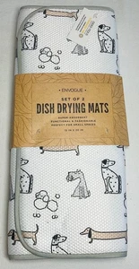 ISAAC MIZRAHI KÜCHENTROCKENMATTEN (2) 16 X 22 MIKROFASER NEU IN VERPACKUNG - Bild 1 von 2