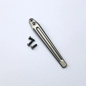DIY Titanium Pocket Knife Clip For Rick Inderer Knives XM-18 XM24 Accessories - Picture 1 of 6