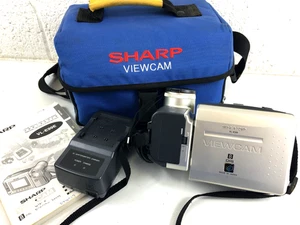 Sharp ViewCam 8 Vintage VHS-C Tape Camcorder VL-E99 - Picture 1 of 22