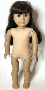 Muñeca American Girl Samantha Beforever con cuerdas para el cuello 18" 2014 desnuda - Imagen 1 de 5