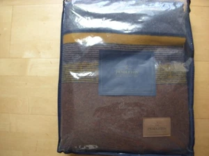 Pendleton Serape Robe Wool Blend Twin Blanket Yakima Camp High Ridge - Picture 1 of 19
