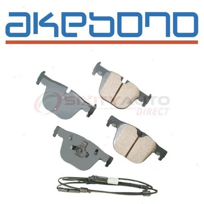 Akebono EURO Rear Disc Brake Pad Set for 2015-2016 BMW 435i Gran Coupe - cb Foto 1 de 4