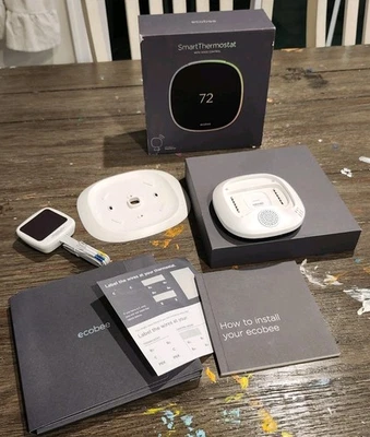 Ecobee Smart Thermostat with Voice Control ECB402 Shown Parts Only - Image 1 of 4