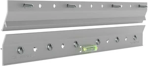 Französische Klampe Bilderhänger Aluminium Z Aufhänger ineinandergreifende Wandhalterung - Bild 1 von 7