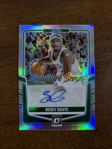 ✨2024-25 Donruss Optic Signature Series #SS-IDS Ricky Davis AUTO Boston Celtics - Picture 1 of 2