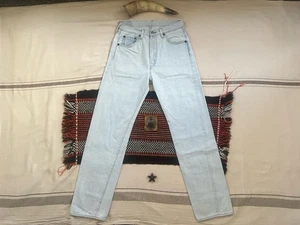 Levi's LVC 501 Z XX 29 32 Made Japan Selvedge Jeans New BNWOT Tag 28 32 Fade Blu - Picture 1 of 18