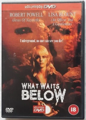 WHAT WAITS BELOW - ROBERT POWELL, LISA BLOUNT - REG 0 PAL ENCODED DVD - Image 1 of 2