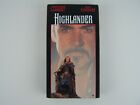 Highlander VHS Video Tape Christopher Lambert, Sean Connery