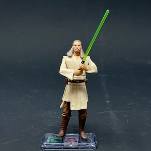 Star Wars Episodio 1 Commtech Qui Gonn Jinn Jedi Duelo 3,75" Hasbro 1998 - Sin paquete - Imagen 1 de 6