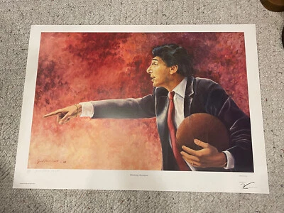 Jim Valvano Jimmy V NC State Wolfpack Baloncesto 1983 Edición Limitada Póster impreso Foto 1 de 4