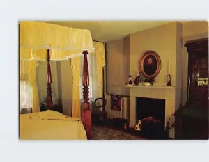 Postcard Bedroom In Home Of "Stonewall" Jackson Lexington Virginia - Picture 1 of 2