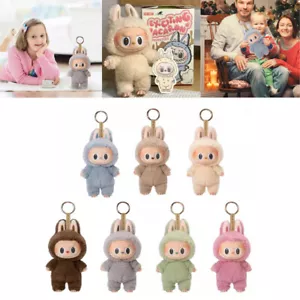 LABUBU Macaron Plush Doll Toy Blind Boxes Doll key chain Monster Toy Box Gifts - Picture 1 of 19