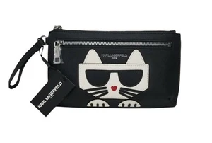 Karl Lagerfeld Paris Choupette Gato Moda Cartera Muñequera Precio de venta sugerido por el fabricante: $118 NUEVO - Imagen 1 de 6
