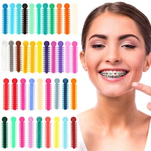 1040 Pezzi Fascette Elastiche per Legatura Ortodontica Dentale Elastici Elastici - Foto 1 di 16