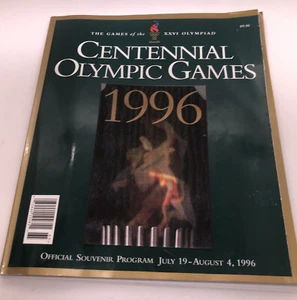 Programa Oficial de Souvenirs JUEGOS OLÍMPICOS DEL CENTENARIO ATLANTA 1996 - Imagen 1 de 7