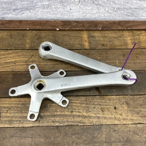 Sugino MP Crank Set 170 mm Vintage Triple Road MTB 9/16 in 110 74 BCD Arms A4 - Picture 1 of 13