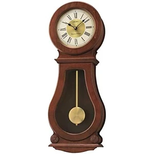 Seiko Circular & Classic Wall Clock w/ Pendulum and Chime 25.5" x 9.5" x 4.5", - Picture 1 of 4