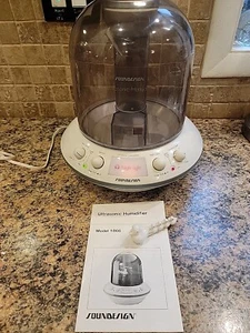 N.O.S. Vintage Mid Century 80s Soundesign Ultrasonic UFO Humidifier With Box - Picture 1 of 24
