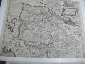 Kol.Karte um 1690. Bremen und Verden von de Wit. Seltener. Ducatus Bremae & ... - Bild 1 von 10