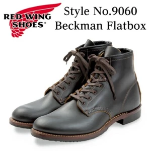 RED WING Shoes Style No 9060 BECKMAN FLATBOX Black Klondike Herren Stiefel - Bild 1 von 17