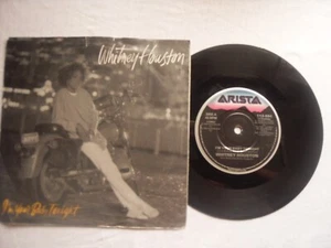 WHITNEY HOUSTON I'M YOUR BABY TONIGHT ARISTA RECORDS UK 7" VINYL SINGLE in P/S - Picture 1 of 2