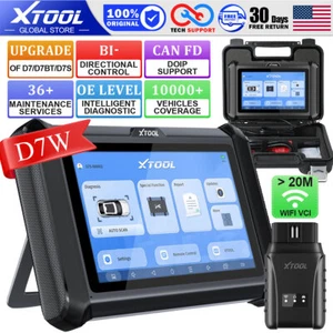 Herramienta de diagnóstico inalámbrica para automóvil XTOOL D7W sistema completo escáner OBD2 36 + servicio PANFD - Imagen 1 de 16