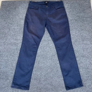 Pantalone Paige Uomo 34 (36x33) Slim Fit Blu Elasticizzato Casual Designer Elegante Comfort - Foto 1 di 8