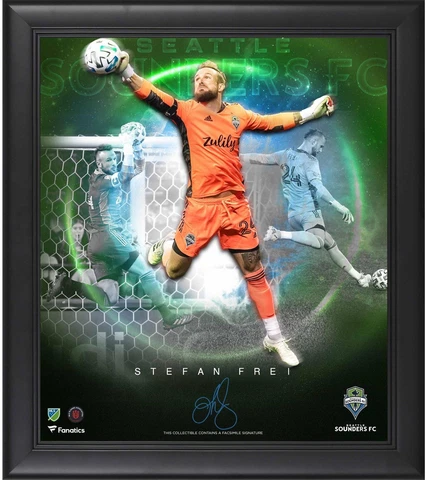 Stefan Frei Seattle Sounders FC Framed 15" x 17" Stars of the Game Cover