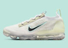 Nike Air Vapormax 2021 Flyknit Mismatched Swoosh White DQ7633-100 Mens Size