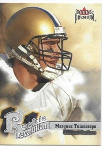 2001 Fleer Premium Football Rookie Revolution Marques Tuiasosopo Raiders - Picture 1 of 2