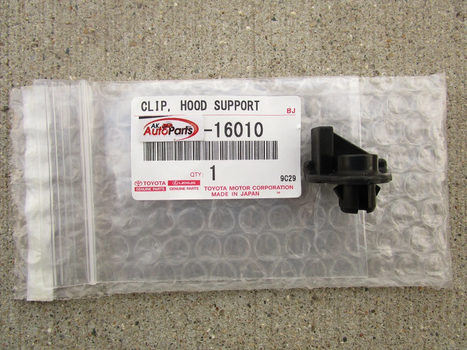 92 - 99 TOYOTA PASEO CAPÓ SOPORTE VARILLA ABRAZADERA RETENEDOR CLIP CANTIDAD 1 NUEVO Foto 1 de 4