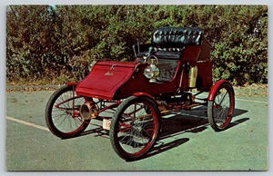 Cartolina Automobile 1903 Stanley Steamer - Foto 1 di 2