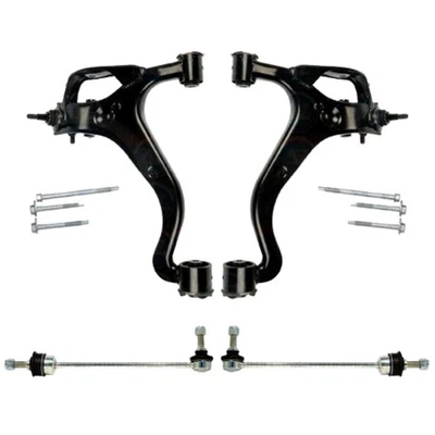 FOR LAND ROVER DISCOVERY MK3 MK4 FRONT LOWER SUSPENSION WISHBONES ARMS LINKS KIT - Image 1 of 4