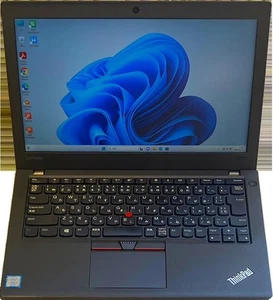 Lenovo ThinkPad X270 Core i5 8GB SSD 256GB 12.5in Black  64bit Bluetooth Japan - Picture 1 of 8