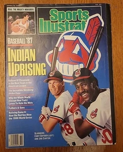 Sports Illustrated 6. April 1987 Indianer Cory Snyder Joe Carter Zeitungskiosk  - Bild 1 von 12