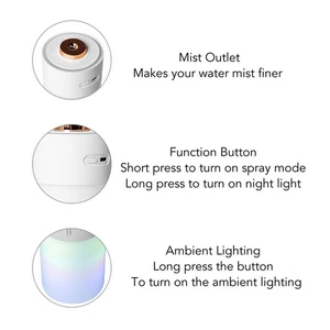 300ML Essential Oil Diffuser Aromatherapy Diffusers Scent Humidifier With - Picture 1 of 12