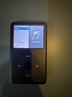 Apple iPod Classic 7ª Generación Negro 3000 MAH Batería 256GB MicroSD G2U Foto 1 de 4
