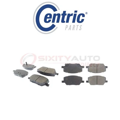 Centric Ceramic Disc Brake Pads w Shims for 2016-2017 Fiat 500X 1.4L 2.4L L4 yw Foto 1 de 4
