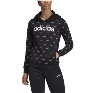 Adidas Damen XS Pullover Hoodie Sweatshirts W Core Fav Hdy, schwarz - Bild 1 von 4
